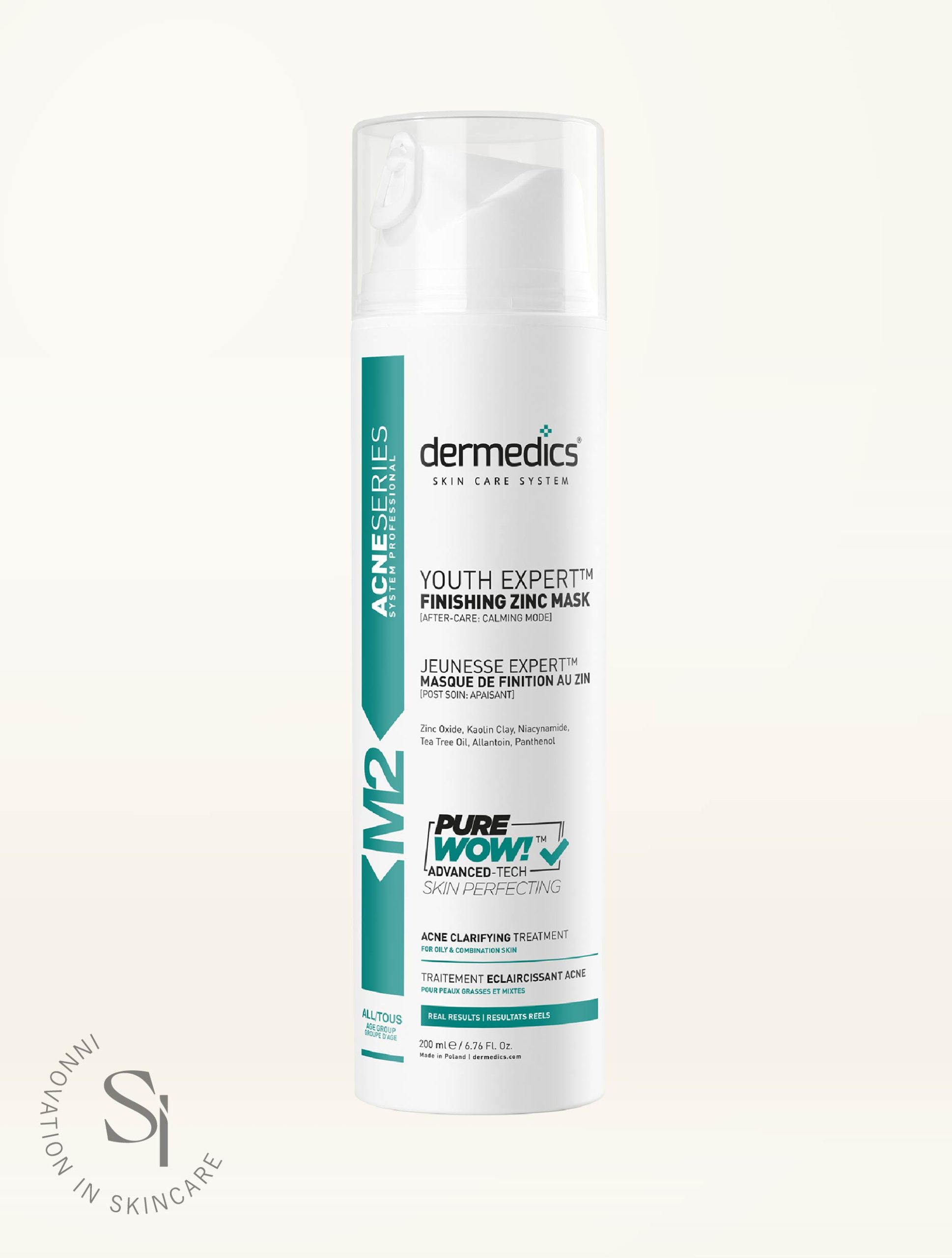 ACNE Összehúzó cink maszk